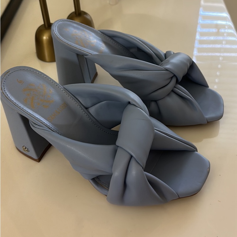 Blue heels